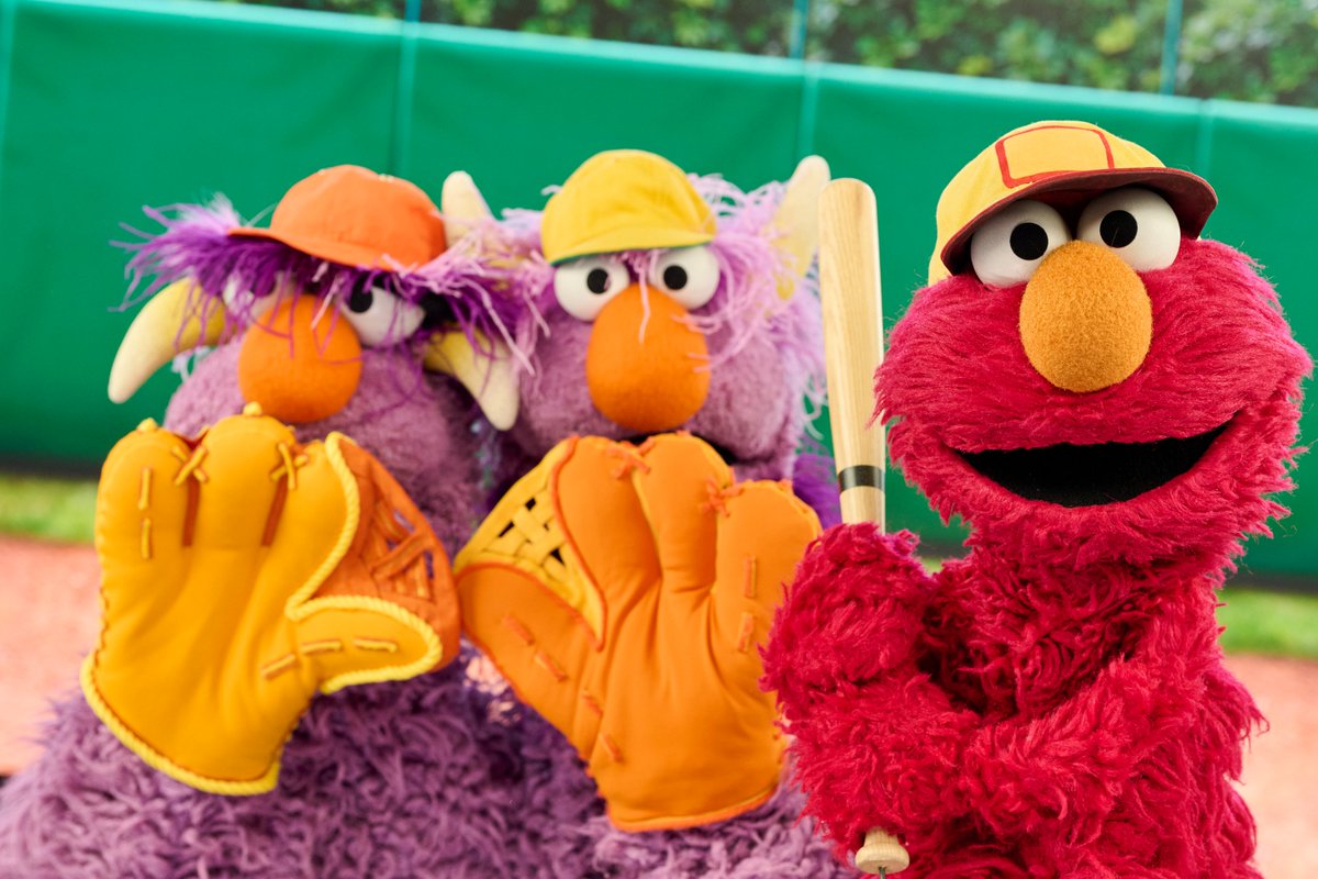 Never let the fear of striking out keep you from playing the game. ⚾️🧢🫶 #SesameRoadTrip