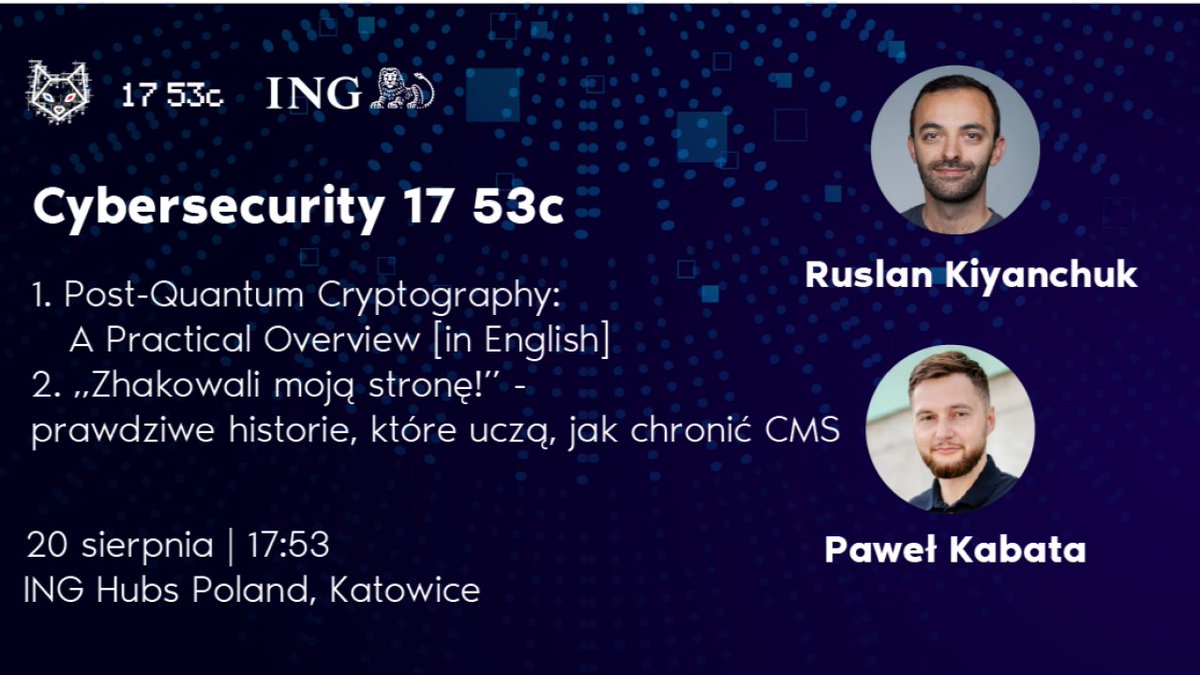 💥 „Zhakowali moją stronę!”
W dniu jutrzejszym opowiem o prawdziwych włamaniach do CMS-ów, jak wyglądały od środka i jak można było ich uniknąć.

Będzie konkretnie, technicznie i z morałem. 

#cybersecurity #CMS #infosec