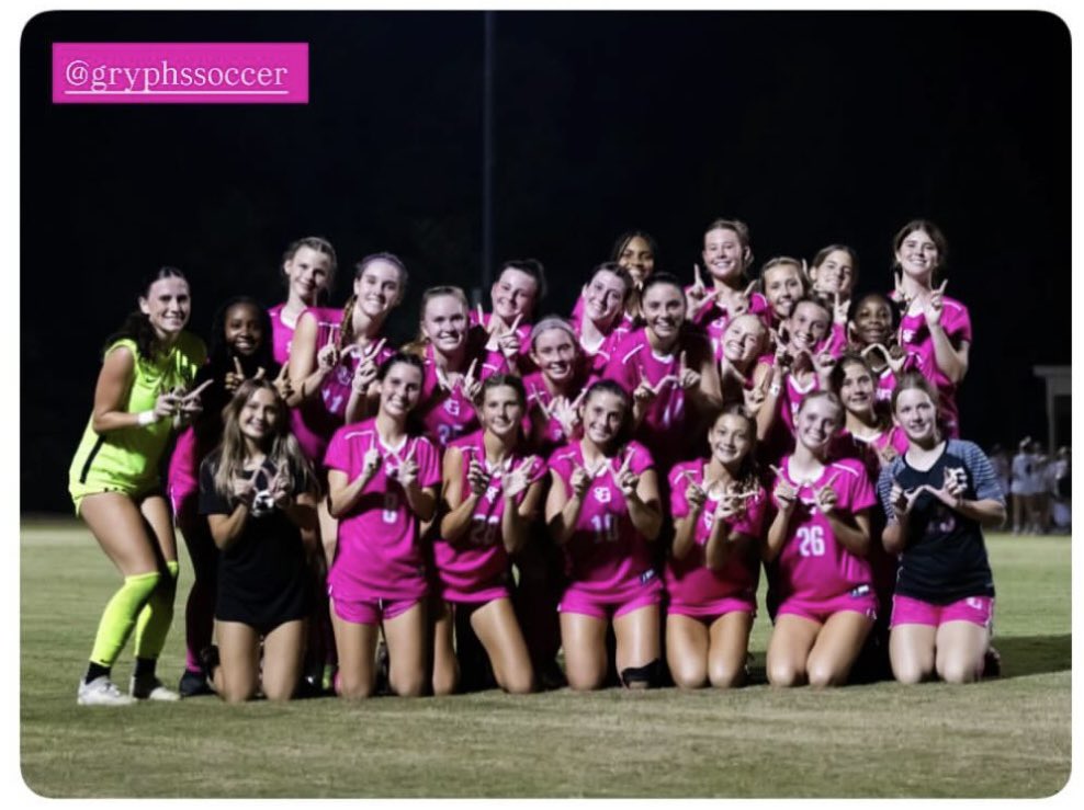 GryphsSoccer's tweet photo. Great team performance to open up the season! In a back and forth game girls pick up a 4-1 win over Briarcrest! Thanks to everyone who came out and supported! https://t.co/eOCV4jYYLZ