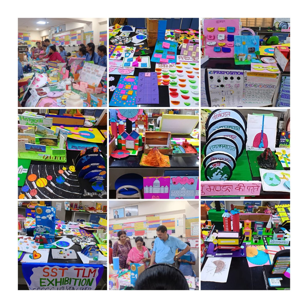 GGSSSKP's tweet photo. 📅 August 18
GGSSS Kalyanpuri ID:1002039 organized a Teaching Learning Material (TLM) Exhibition where students &amp; teachers displayed innovative and creative learning aids. A wonderful showcase of talent and pedagogy in action. #TLMExhibition #InnovativeLearning @Dir_Education https://t.co/IN2xieqE5L