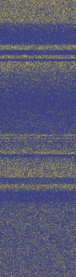 ✨ Random o Ordine Nascosto?
Ho distribuito 256 colonne di pixel in modo completamente casuale…
Eppure lo sguardo percepisce pattern, strisce, armonie.
🔹 È davvero caos… o una nuova forma di geometria?

#GenerativeArt #DataViz #Randomness #Pattern