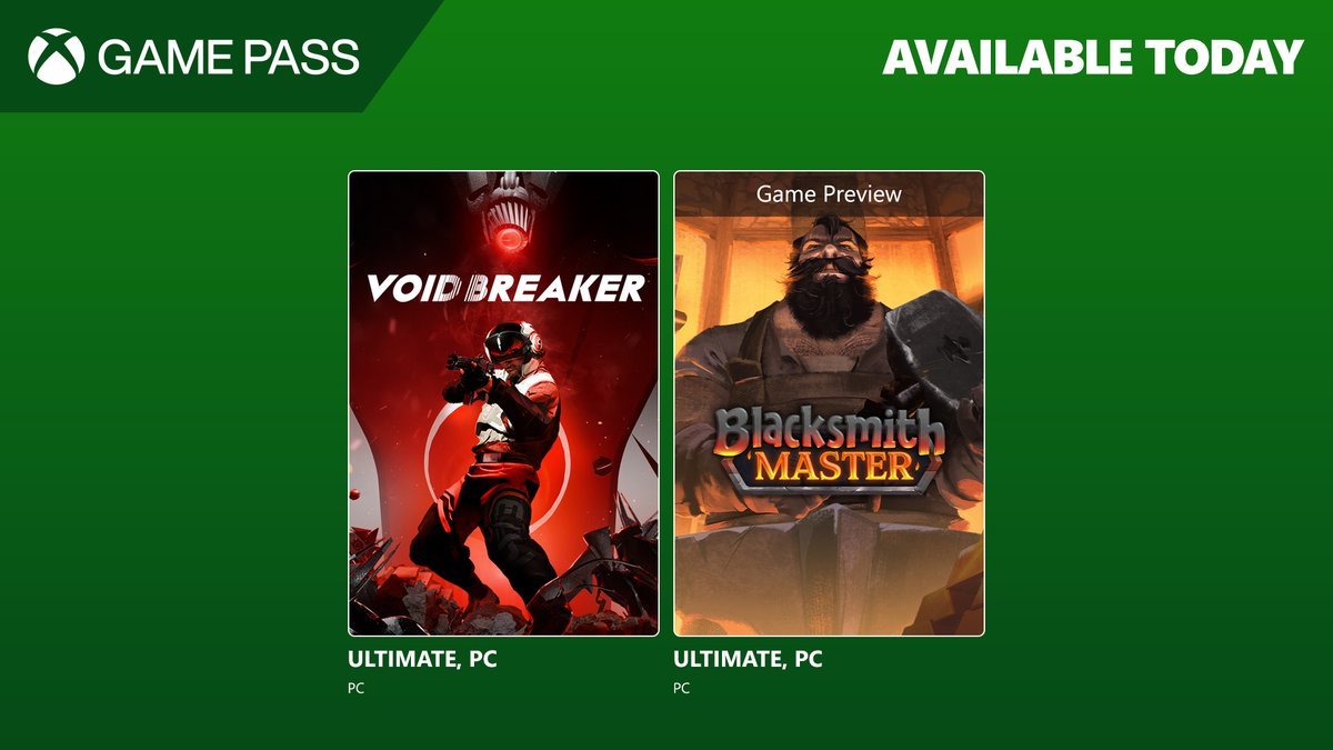 Xbox Game Pass tweet media