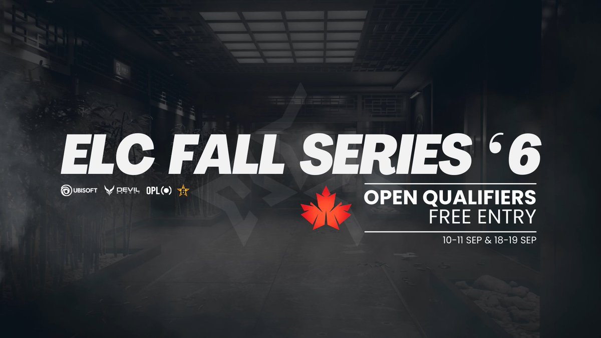 Another Secondary tournament joins the T2 EU Circuit Roster! 📢

The ELC Fall Series brings a cash prize, R6 credits, and those all-important circuit points to fight for.

Secure your spot in the first qualifier 👉📝 ubi.li/ELCQual1