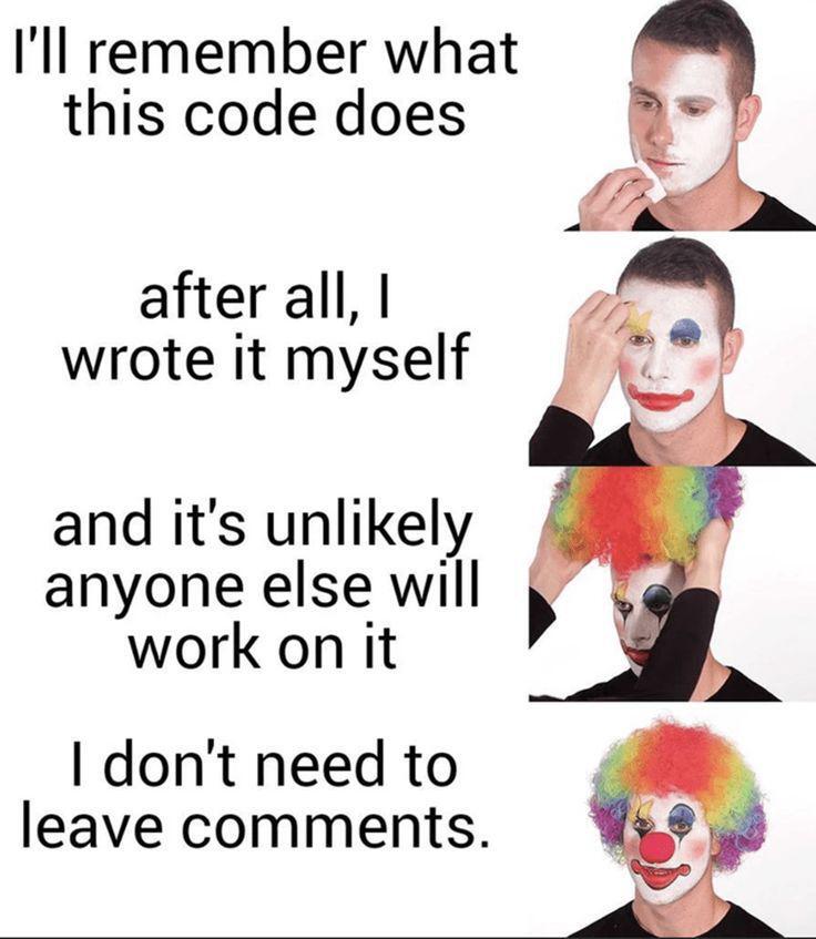 QwasarSV's tweet image. Comment your code. Future you (and your team) will thank you.

#CodeLife #DeveloperHumor #TechMeme