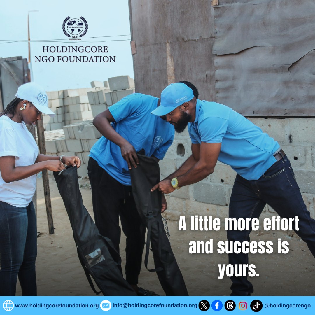 Holdingcorengo's tweet image. You are closer than you think. Push through the final stretch and claim what's waiting for you.

#HoldingcoreEMPFoundation #PushThrough #FinalStretch #SuccessIsYours #EffortIsKey