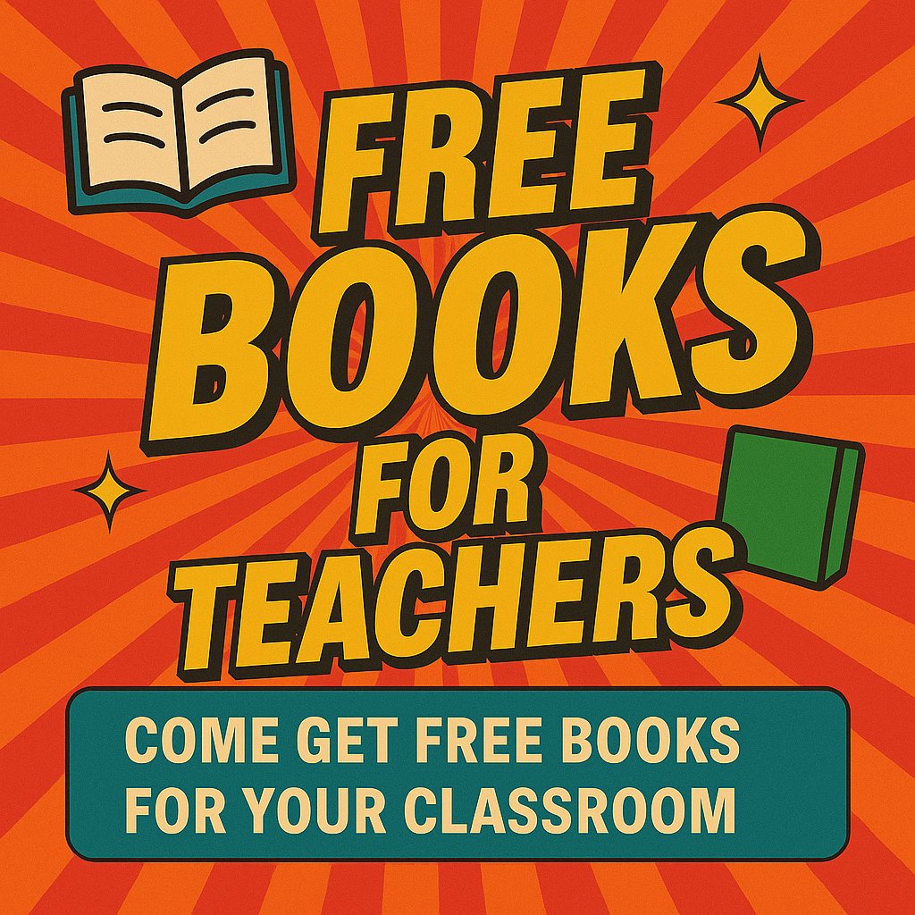Teacher’s Library Event is back, presented by CalViva Health + Reading Heart!
FREE BOOKS for your classroom. Bags provided by Fresno County Superintendent of Schools

8/23/25 | 9–11a
CalViva Health Parking Lot
7625 N Palm Ave

Register: readingheart.org/teacher