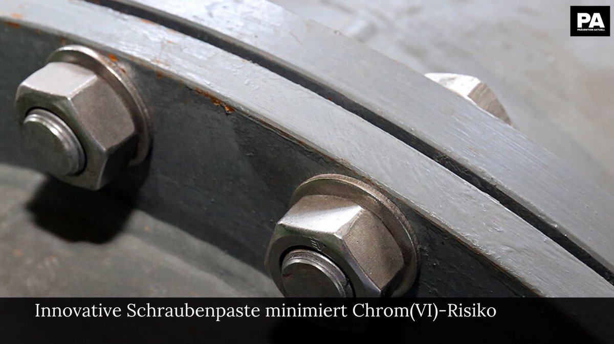 Montagepasten = unverzichtbar.
Problem: Bei Hitze kann Chrom(VI)-oxid entstehen welches krebserregend sein kann.
Die Lösung? Eine metallfreie Alternative mit weniger Risiko.
🔗 Mehr dazu im Beitrag: praevention-aktuell.de/innovative-sch…
