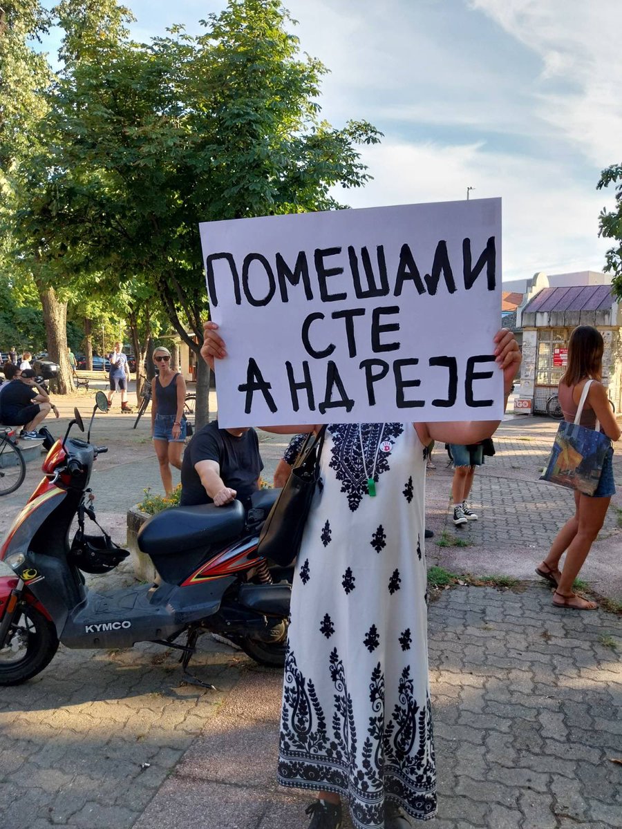 Jedan dobar sa protesta u Pančevu 👏👏