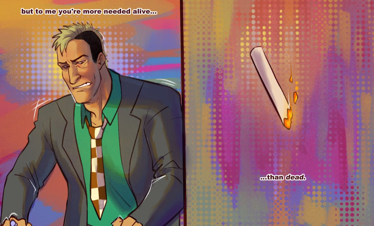 m1roh4's tweet image. a little heart-to-heart (2/2)

#aai2 #broncoknight