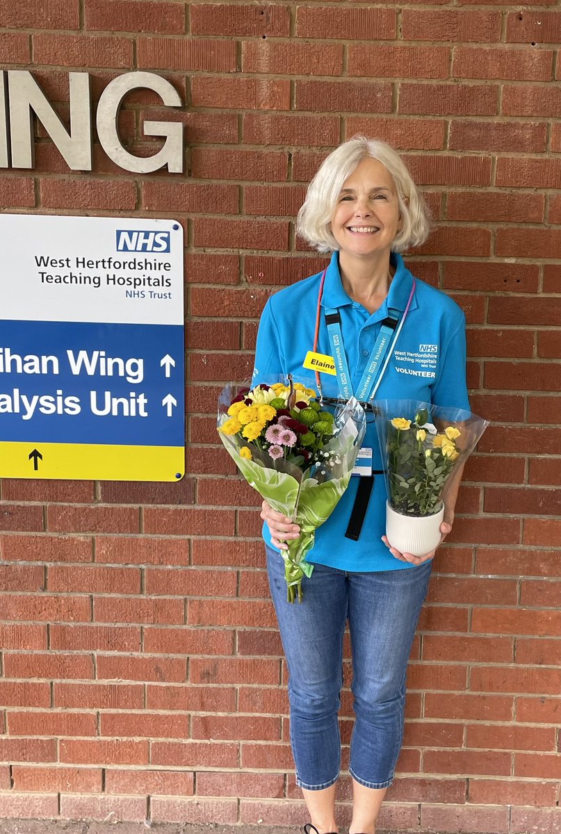 A huge #thankyou and sad #goodbye to Elaine, our fantastic Way Finder Volunteer at St Albans City Hospital. Thank you for all of your #support and your #welcoming and #friendly Smile. We wish you all the best on your new adventure. #volunteering #givingback #makingadifference