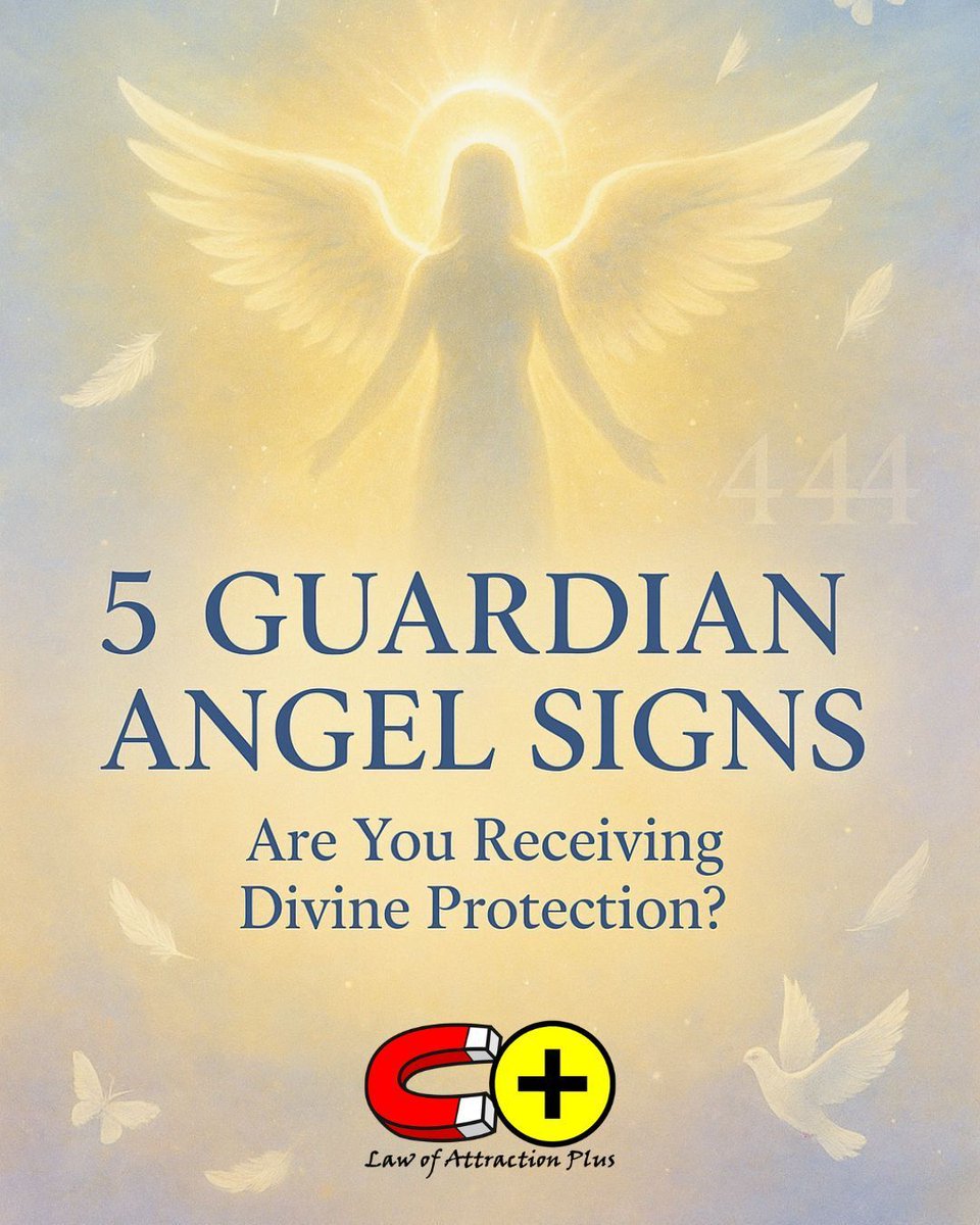 👼 5 GUARDIAN ANGEL SIGNS 👼

✨ White feathers appearing
🔢 Repeating numbers (111, 222, 444)
💡 Sudden warmth or goosebumps
🦋 Butterflies, birds, or doves
💭 Vivid dreams or insights

🙏 Comment “I SEE THE SIGNS” + your angel moment!

#GuardianAngel #AngelSigns #DivineGuidance