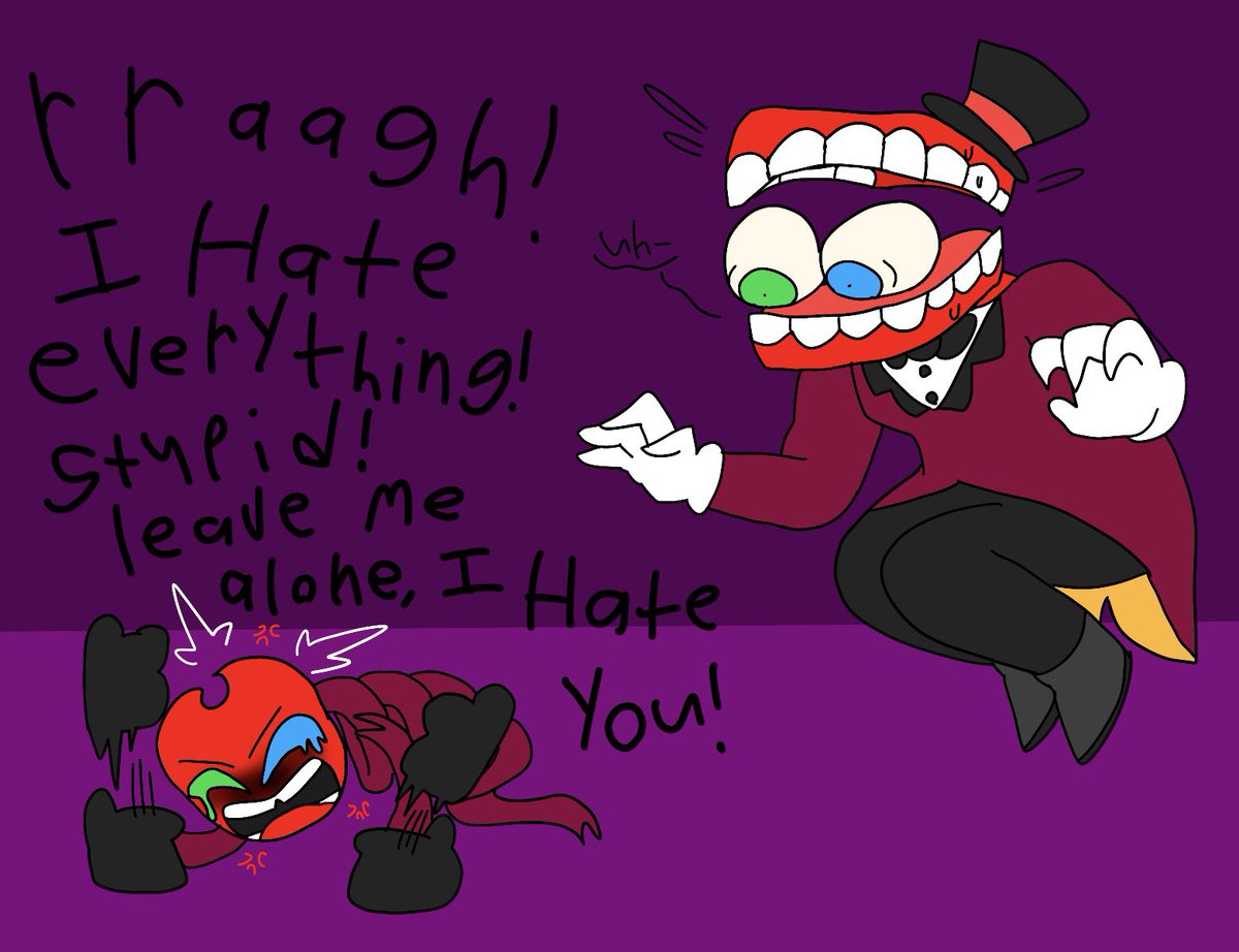 doodledork01's tweet photo. Baby’s first mask break
#theamazingdigitalcircusfanart #tadcfanart #ganglexcaine #dentalfloss #ribbonfloss #fankid https://t.co/lXNEaWMnJj