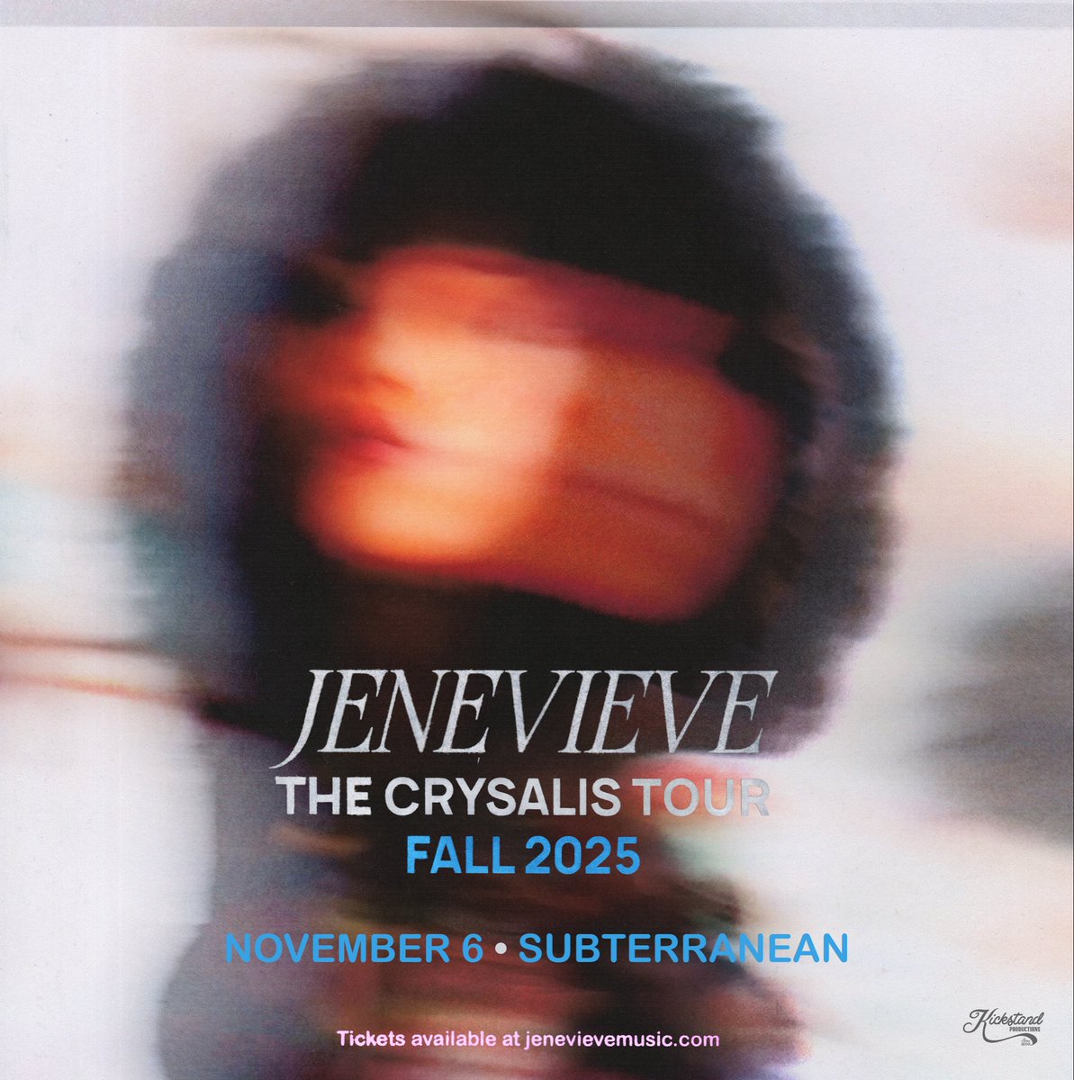 subtchicago's tweet photo. 🌱JUST ANNOUNCED🌱
JENEVIEVE (@jenevievemusic)
Thursday, November 6 | 17+ 
*On sale Fri, Aug 22 @ 10AM 
Tickets @ https://t.co/45IiNgWvwr https://t.co/m2dWbznth6