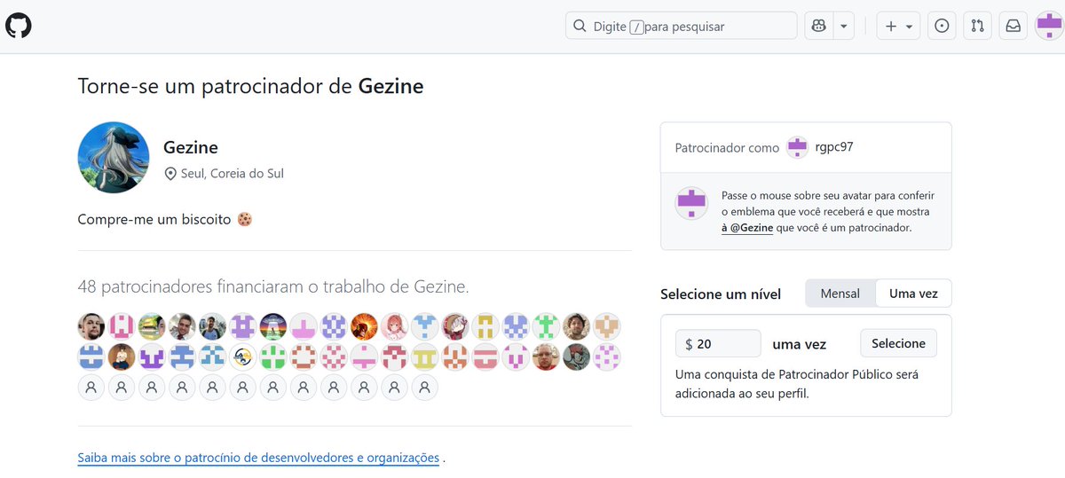 rodrigocespes's tweet photo. @gezine_dev Não consigo fazer a doação nessa plataforma. Não tenho experiência e nunca usei e não sei como fazer. Coloco o valor mas não vai. Não achei nada no youtube para ensinar. Teria algum outro meio de doação? https://t.co/bnSSwf4aGb