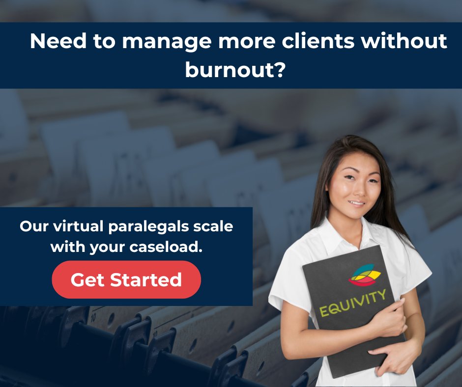 equivityva's tweet photo. Running lean doesn’t mean going it alone.
Our experienced, US-based virtual paralegals help contract and solo attorneys manage discovery, deadlines, and filings, without adding to payroll.

Explore legal support options:  https://t.co/irGGTHppcO

#Equivity #VirtualParalegalSupport #SoloLawPractice #SoloAttorney #LawFirmStaffing #LawFirmManagement #RemoteParalegal #LawFirmSupport