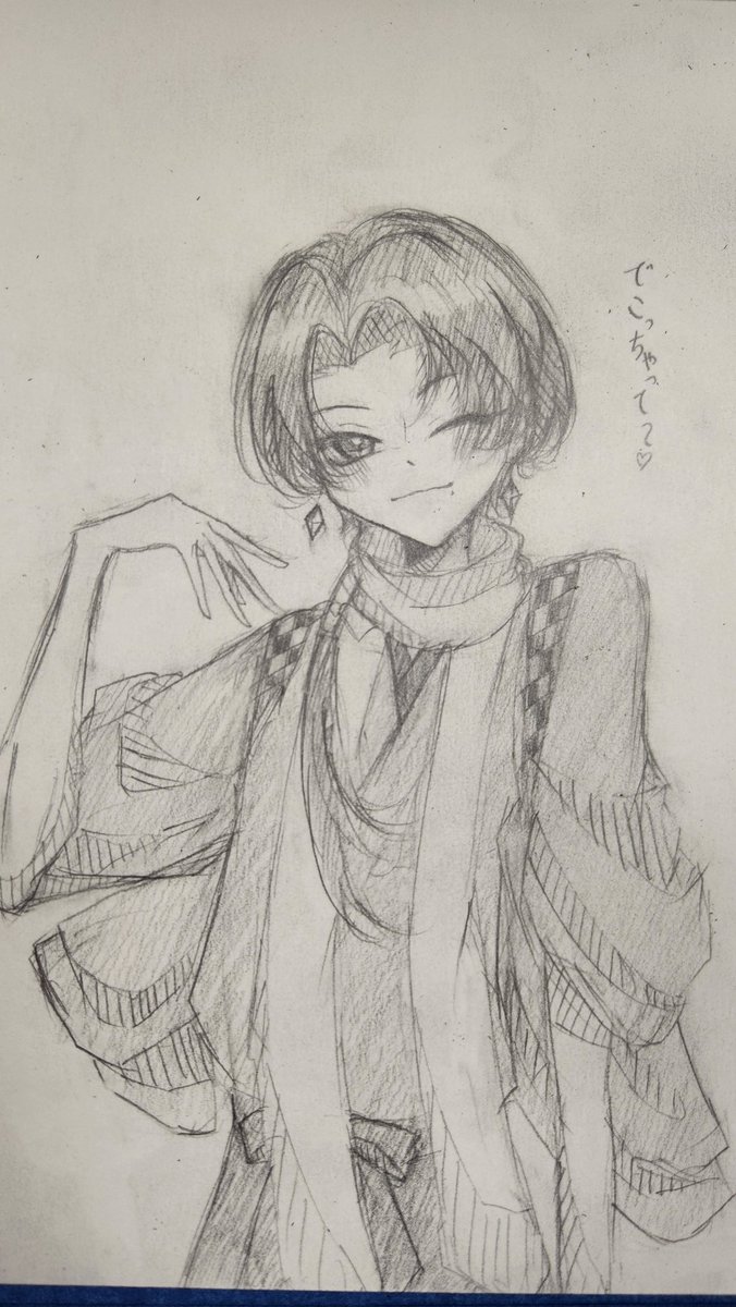 warabi1180's tweet photo. これはこの間描いた加州 https://t.co/xTMp8KKBhy