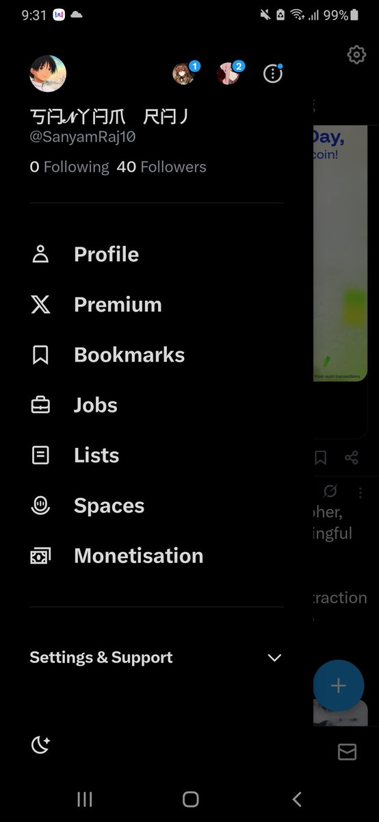 SanyamRaj10's tweet photo. #newbug after updating to latest version of X, bug or glitch appeared on both phones( even the one running older version of X) it was fine a second earlier on the older phone 🤡 https://t.co/avDzUmhpKw