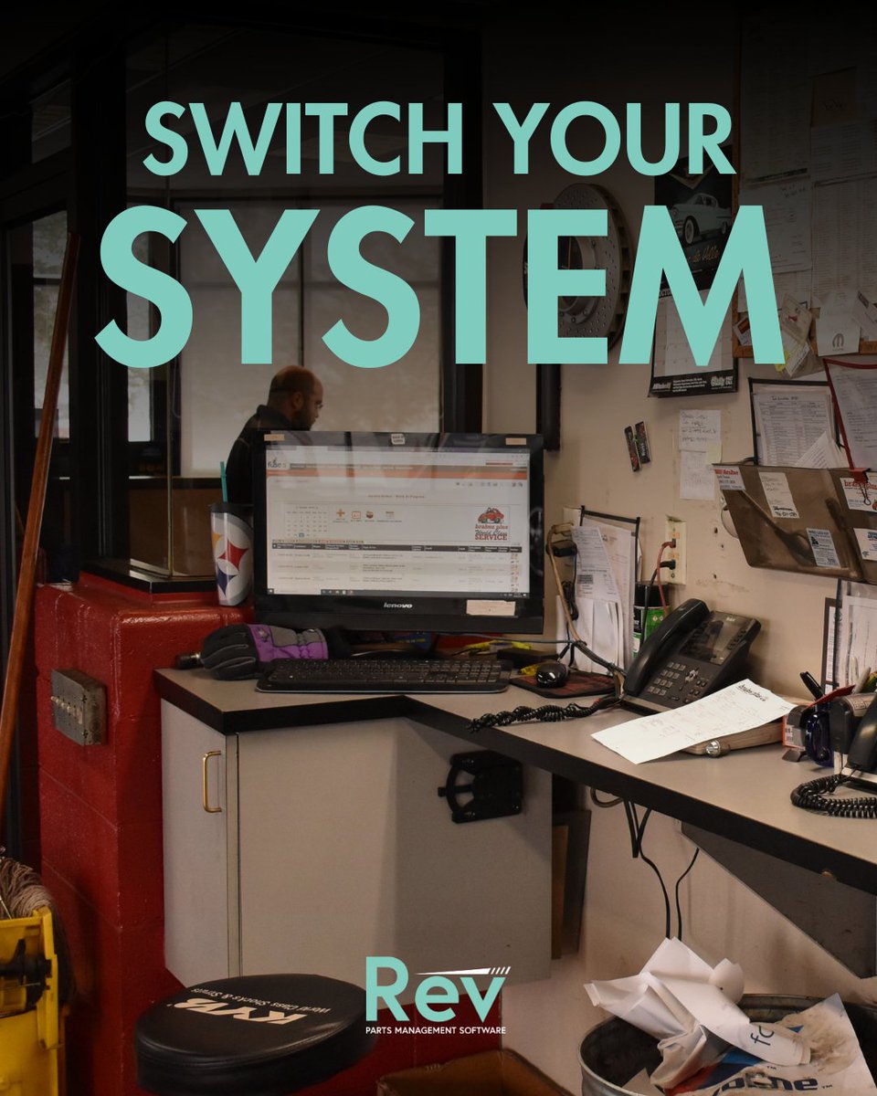 RevParts's tweet image. Switching systems overnight? We’ve done it, successfully. REV has helped countless clients move off one system and onto ours with zero prep and full support. That’s the REV difference.

#REVParts #EfficiencyInAction #ERPTransition #PartsManagement