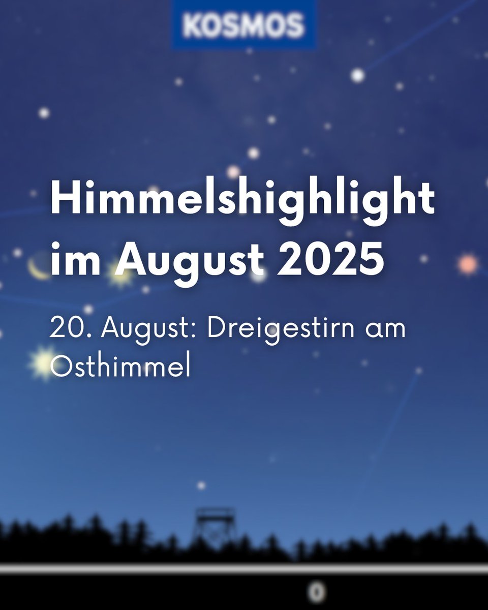 Am Morgen des 20. Augusts zeigt sich mit Jupiter, Venus und der abnehmenden Mondsichel ein hübsches Dreigestirn über dem östlichen Horizont. Wie ihr diesen Anblick sehen könnt, erfahrt ihr unter shorturl.at/UN40u #himmelsjahr