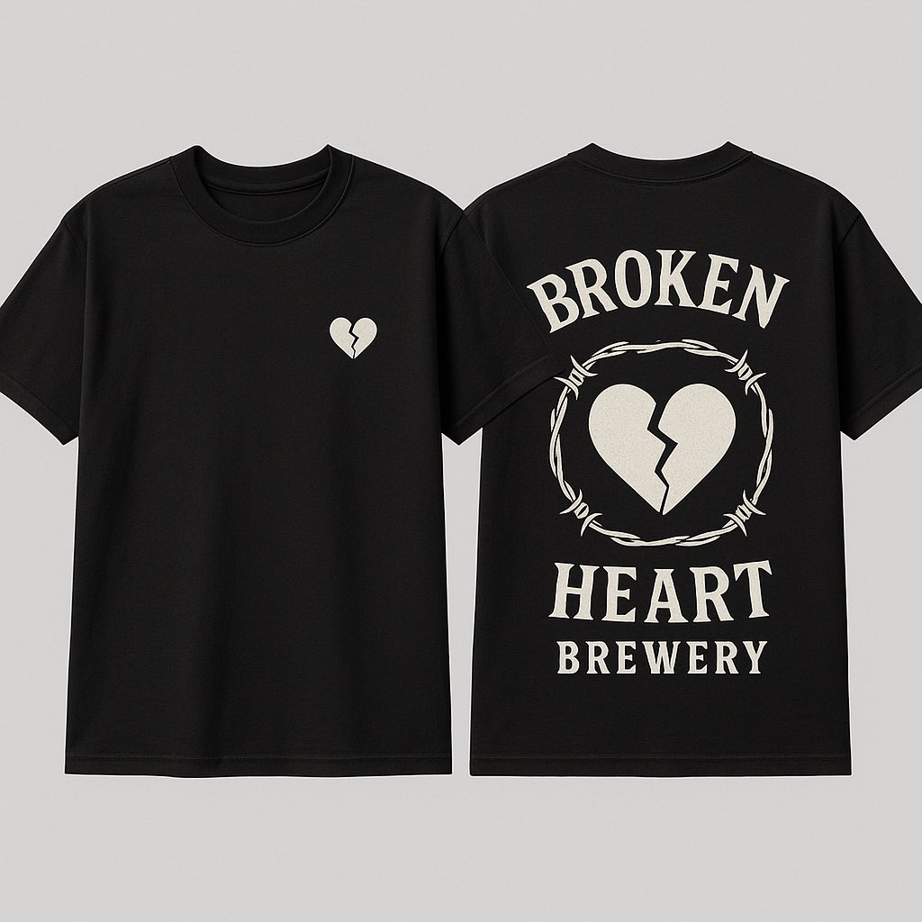 Itsefenn's tweet photo. Building a business let alone a brewery is WILD if any of yall want or can follow us on ig @drinkbrokenheart it would be greatly appreciated https://t.co/xIMWYn2elp