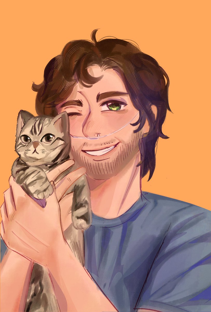 broken_vi0lin's tweet photo. happy birthday to the man ever @GTWScar :J 🧡 

#goodtimeswithscarfanart #goodtimeswithscar #gtwscarfanart #traffictwt 

untag in replies! https://t.co/EpBaLVZUfz