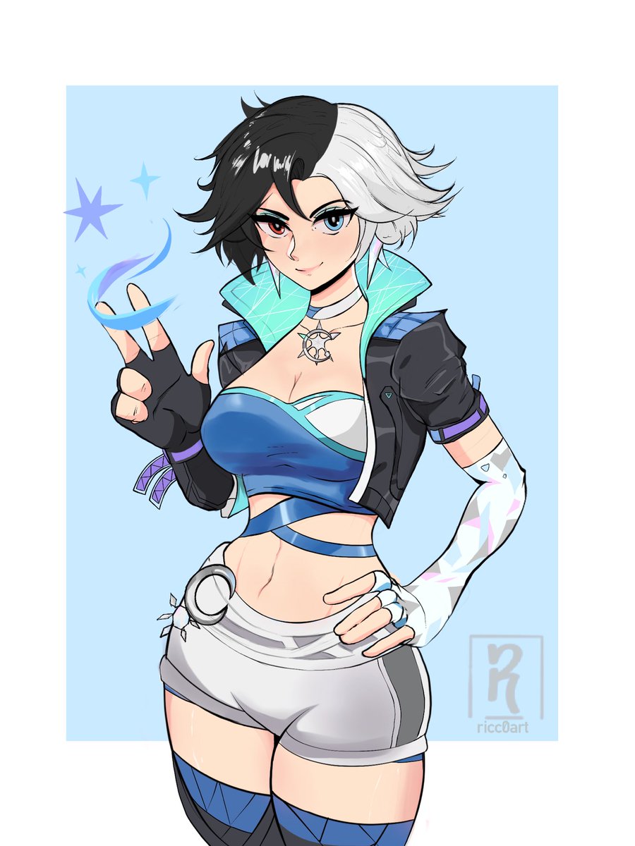 ricc0art's tweet photo. Luna snow ! ❄️
 #lunasnow  #MarvelRivalsfanart https://t.co/ugnseLCw7G