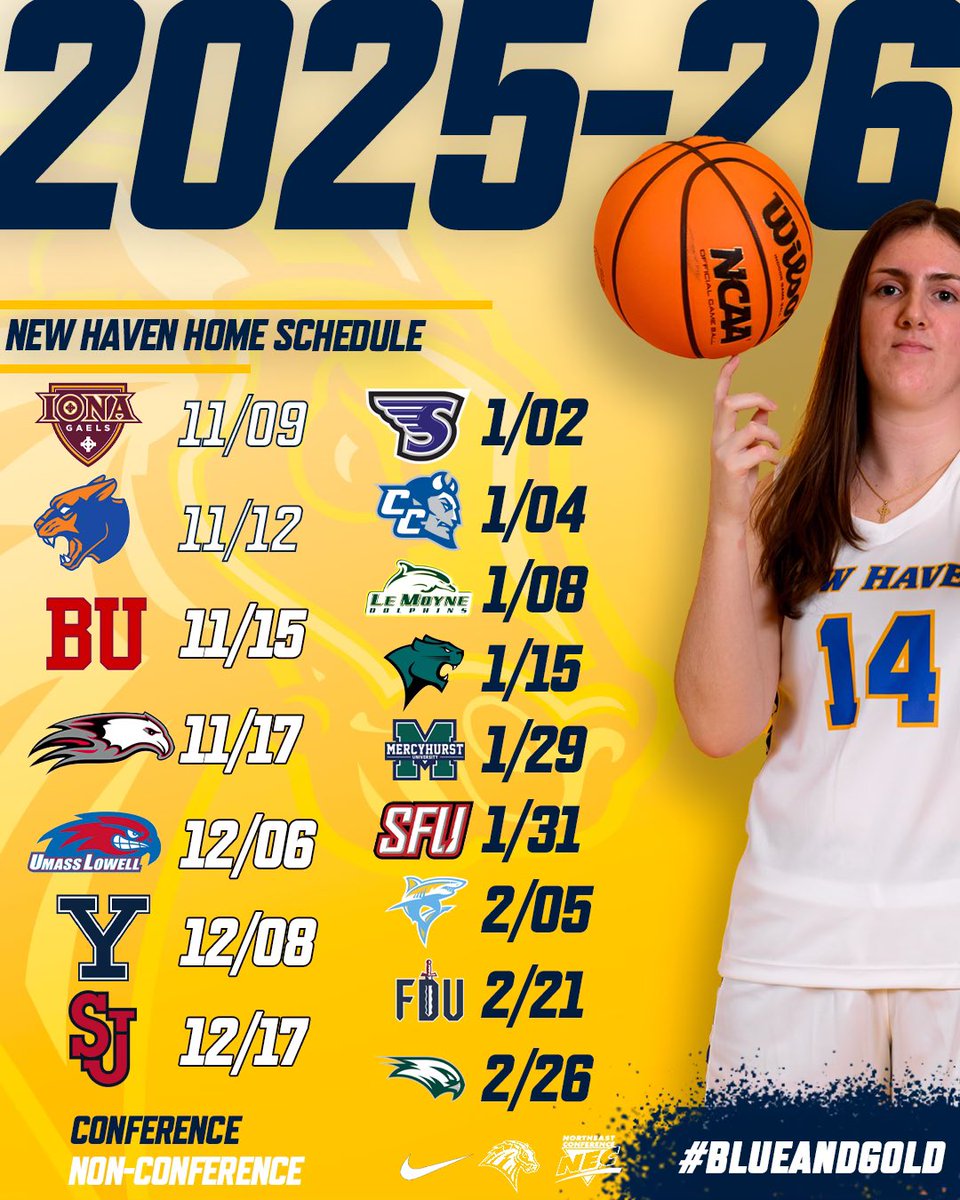 The Hazell Center hosts these schools in 2025-26

#BlueAndGold