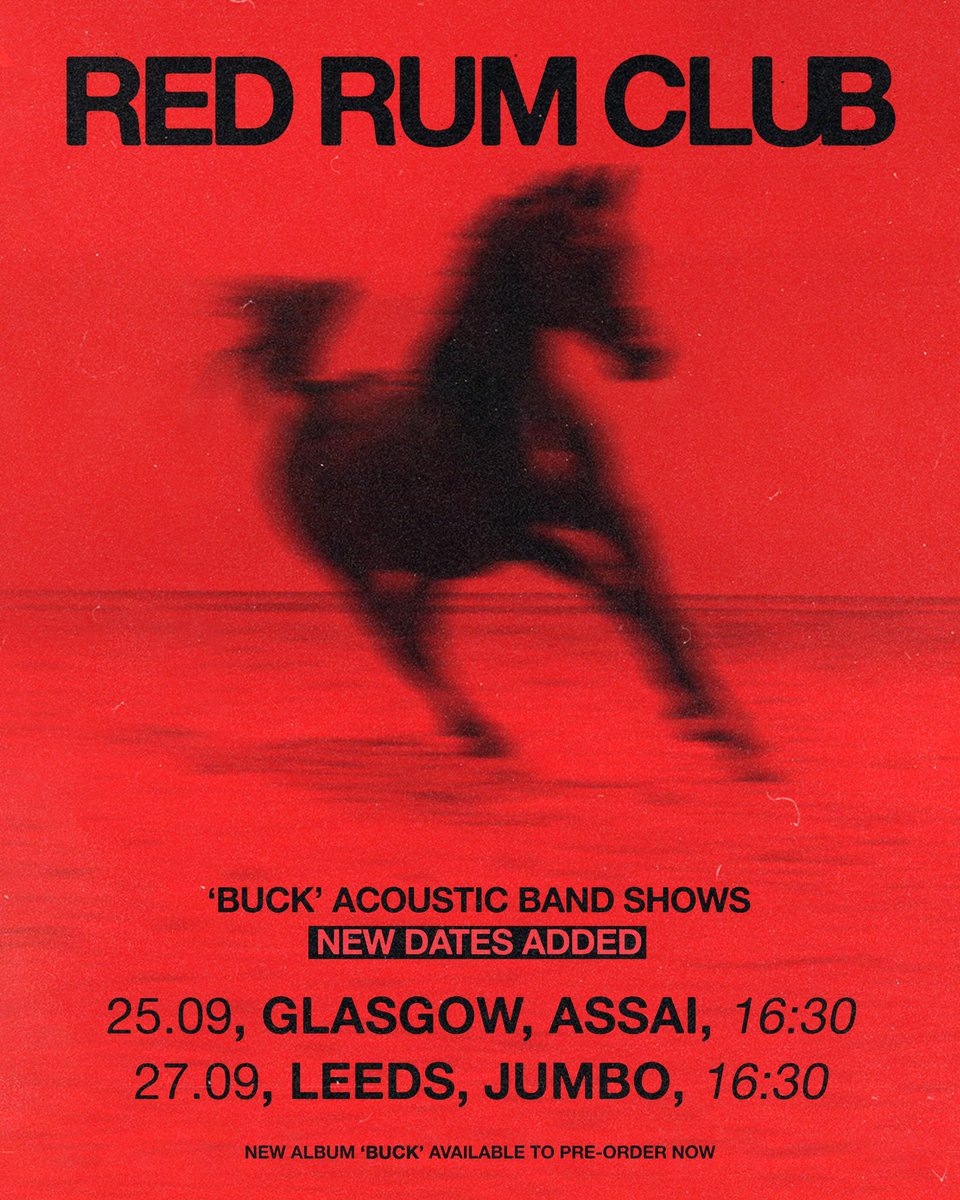 Red Rum Club tweet media