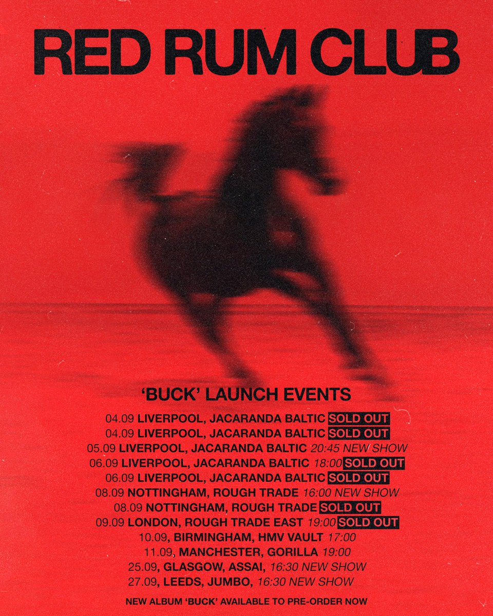 Red Rum Club tweet media