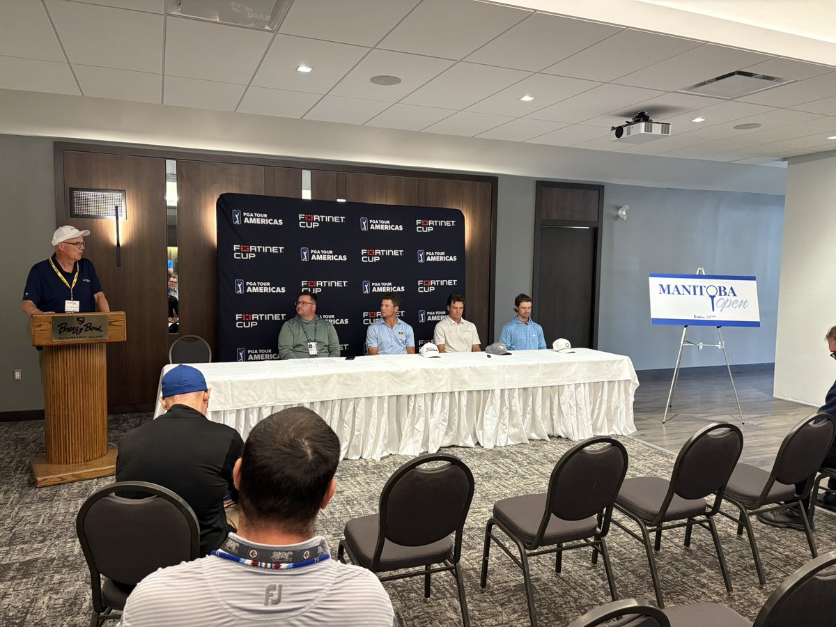 Mitchell Clinton (@mitchellclinton) on Twitter photo #NHLJets goaltender Eric Comrie is part of the <a href="/ManitobaOpen/">Manitoba Open</a> sponsor exemptions this week.
Comrie joins fellow teammates Mark Scheifele, Dylan Samberg, Kyle Connor, and Morgan Barron. #NHLJets goaltender Eric Comrie is part of the <a href="/ManitobaOpen/">Manitoba Open</a> sponsor exemptions this week.
Comrie joins fellow teammates Mark Scheifele, Dylan Samberg, Kyle Connor, and Morgan Barron.