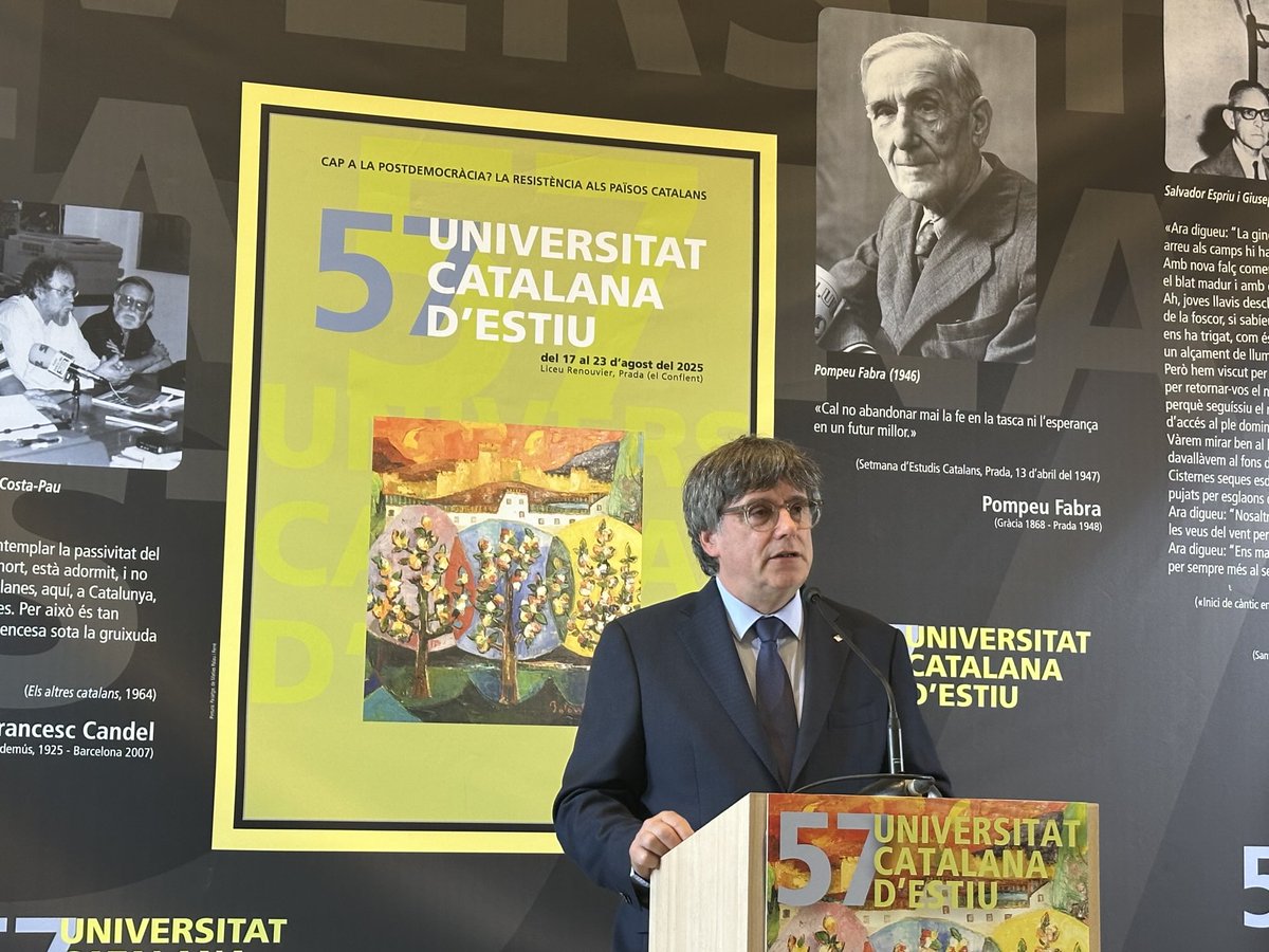 Josep Pagès i Massó (@jpagesm) on Twitter photo “Si jo fallo, falla la llengua, i si falla la llengua, falla tot”. El president Carles Puigdemont <a href="/KRLS/">krls.eth / Carles Puigdemont</a>, en la seva conferència sobre Pompeu Fabra a la <a href="/UCE_CAT/">Universitat Catalana d'Estiu</a>. “Si jo fallo, falla la llengua, i si falla la llengua, falla tot”. El president Carles Puigdemont <a href="/KRLS/">krls.eth / Carles Puigdemont</a>, en la seva conferència sobre Pompeu Fabra a la <a href="/UCE_CAT/">Universitat Catalana d'Estiu</a>.