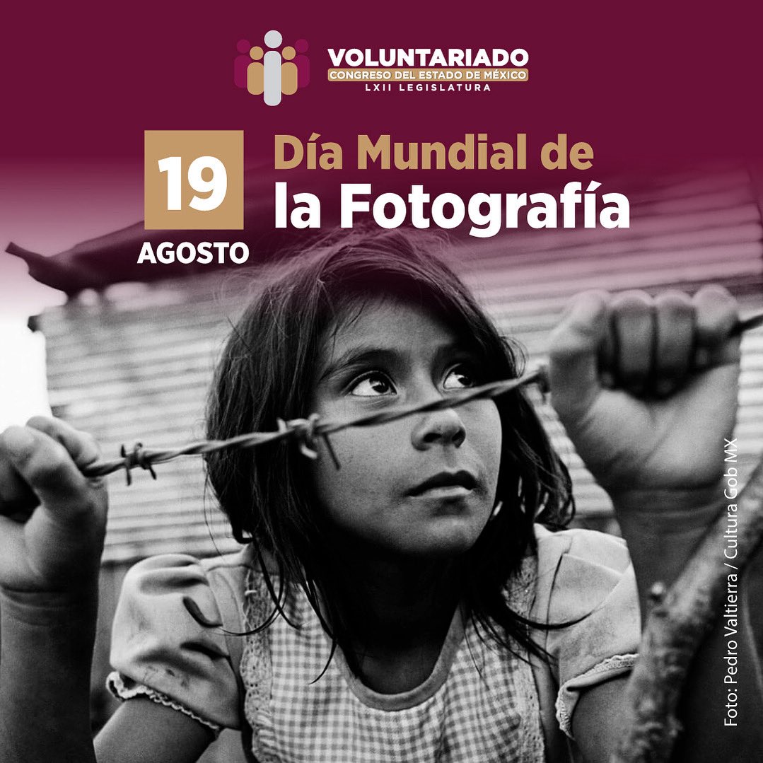 VoluntariadoEMX's tweet photo. 📸🌍 Hoy conmemoramos el #DíaMundialDeLaFotografía y reconocemos el trabajo de las y los fotógrafos que, con su talento y compromiso, contribuyen a documentar la realidad y a difundir la cultura e identidad de nuestro país. 🇲🇽✨

#DíaMundialDeLaFotografía https://t.co/LaZokA575V