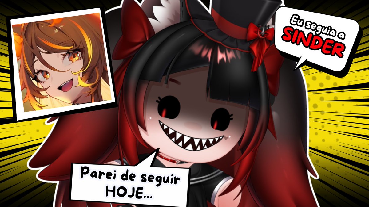 "Eu parei de seguir a Sinder hoje"
youtu.be/DDrBkDdiol0