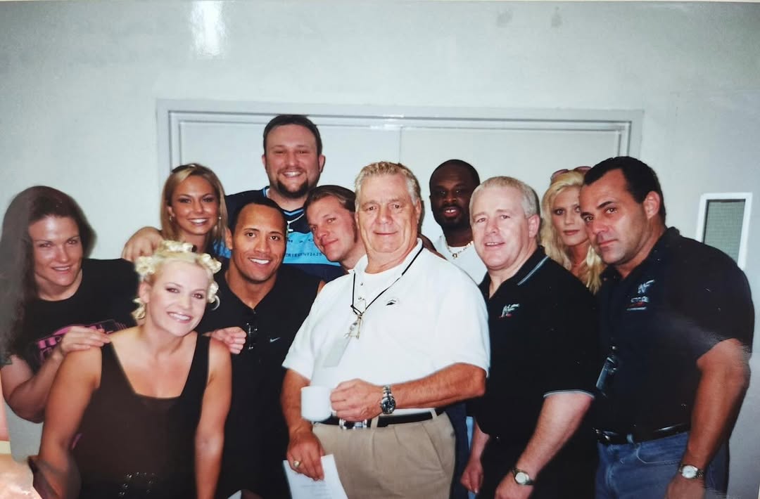 Chris Jericho (@iamjericho) on Twitter photo Great pic that I’ve never seen before from the classic #WWF tour of Japan, Singapore & Malaysia in March of 2002! I worked with <a href="/TheRock/">Dwayne Johnson</a> for the World Title the whole tour, and we tore the house down every night. Then, we drove our mentor, #PatPatterso, crazy by doing 20 minutes Great pic that I’ve never seen before from the classic #WWF tour of Japan, Singapore & Malaysia in March of 2002! I worked with <a href="/TheRock/">Dwayne Johnson</a> for the World Title the whole tour, and we tore the house down every night. Then, we drove our mentor, #PatPatterso, crazy by doing 20 minutes
