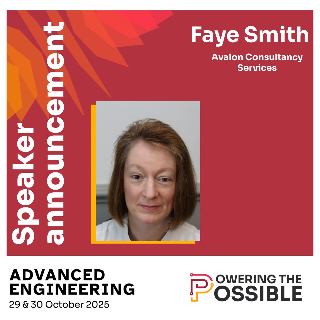 Dr Faye Smith OBE, Director at Avalon Consultancy Services Ltd, brings her deep expertise in composites to explore how industry, academia, and government can collaborate to make it a reality.

Secure your place today and join the conversation at #AEUK25: bit.ly/4lCekfX