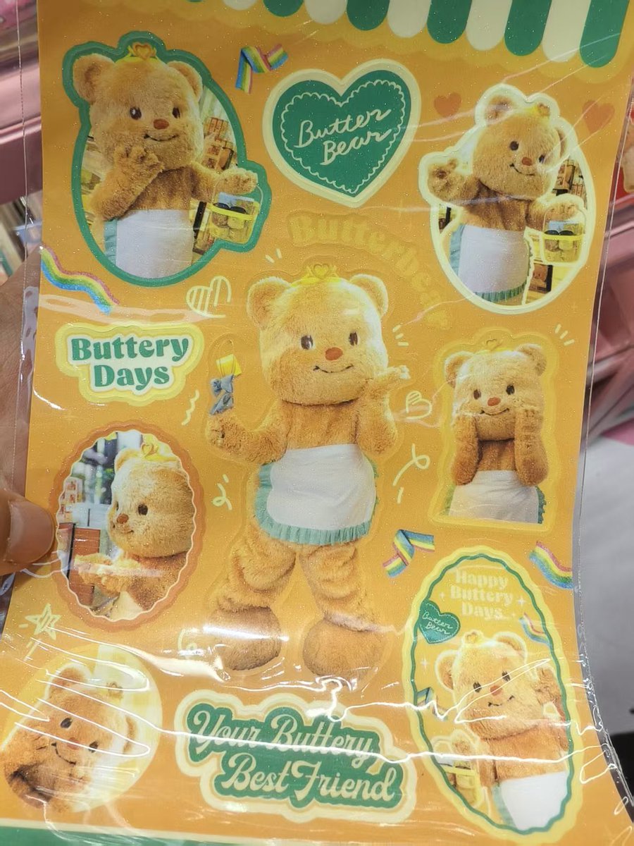 bethy39244902's tweet photo. The #ButterBear merch at #HopsonOne #Beijing is just too cute to handle — even the #stickers alone are dazzling. I can’t decide which ones to grab! https://t.co/0T1CNjooP3