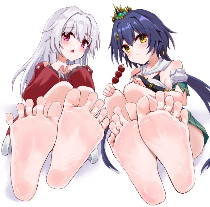 雲璃ちゃんとクラーラちゃん
