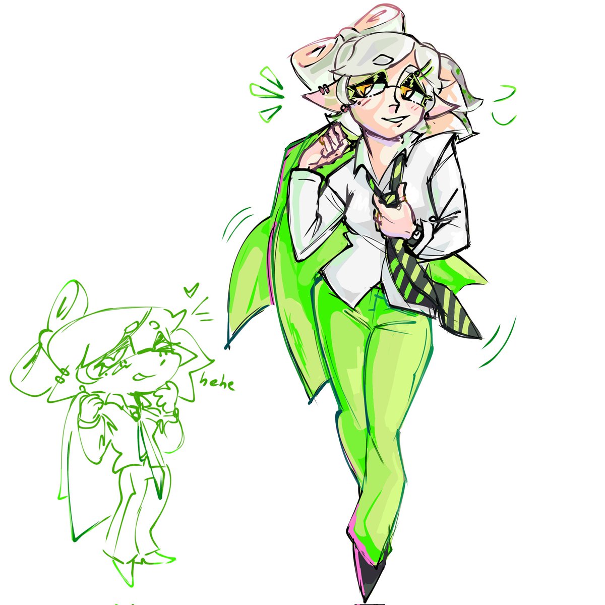 Marie's turn😝😝

#splatoon
