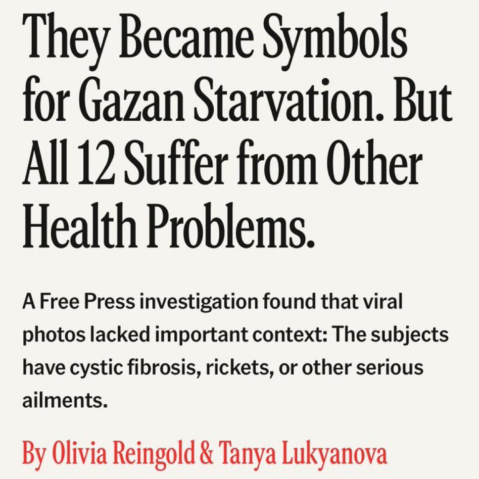 New exposé from <a href="/TheFP/">The Free Press</a>: Anne Frank didn’t die of malnutrition, just typhus.