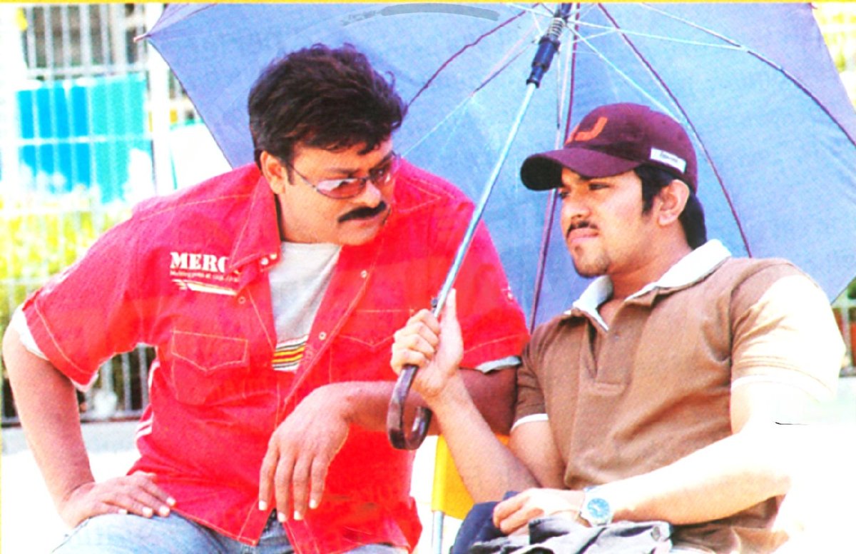 The Unseen Click From The Stalin Movie 
The MEGA POWER ⭐🤯 

#Stalin4K
#Chriranjeevi 
#RamCharan