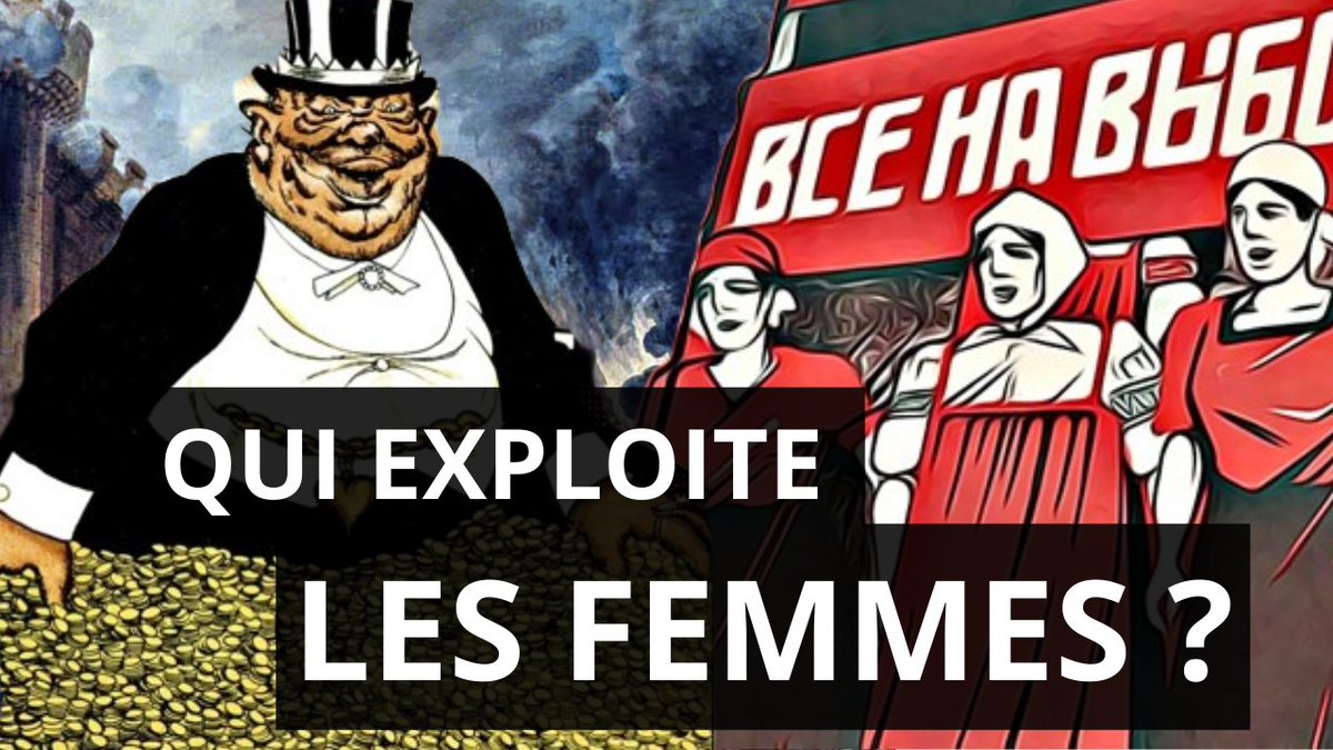 PenseesRouges's tweet photo. Nouvelle vidéo, nouvelle tête, nouveau sujet.
Aujourd'hui on parle féminisme marxiste, théorie de la reproduction sociale, liens entre patriarcat et capitalisme, en claire : Comment et pourquoi sont exploitées les femmes de notre classe ? 
Lien en dessous ⬇️ https://t.co/M5y2PEeKK0