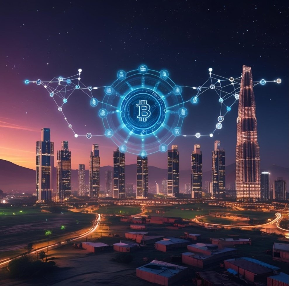 0xsomya's tweet photo. 🌍 Imagine an India where:

* Every property is digitally secured on-chain
* No court battles for ownership
* Land deals are quick, transparent &amp; fair

That’s the power of Web3 for Land Records. 🏡✨

#LearnKaroCryptoKar #Blockchain #DigitalIndia https://t.co/sBakJ2laO1