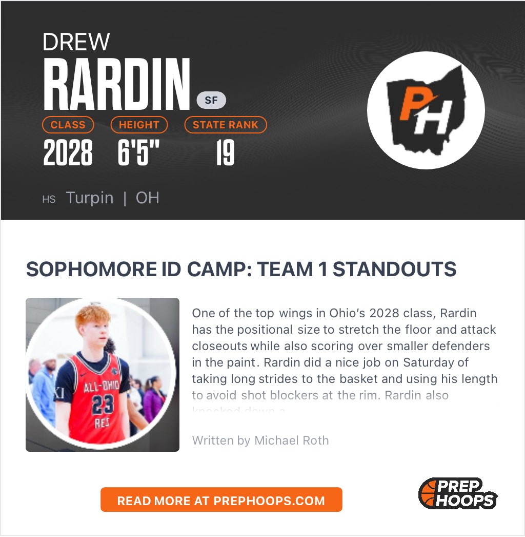Drewskii_40's tweet photo. Prephoops OH camp Write up https://t.co/1Vxadk4Aw6