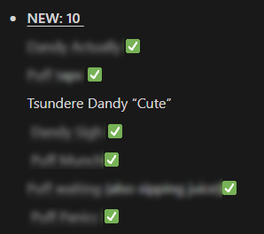 It's not like I'm totally avoiding a CERTAIN animated emote or anything