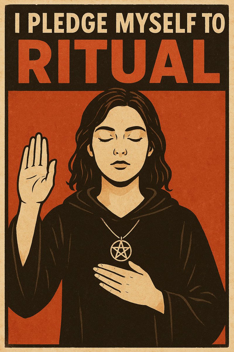I pledge myself to Ritual