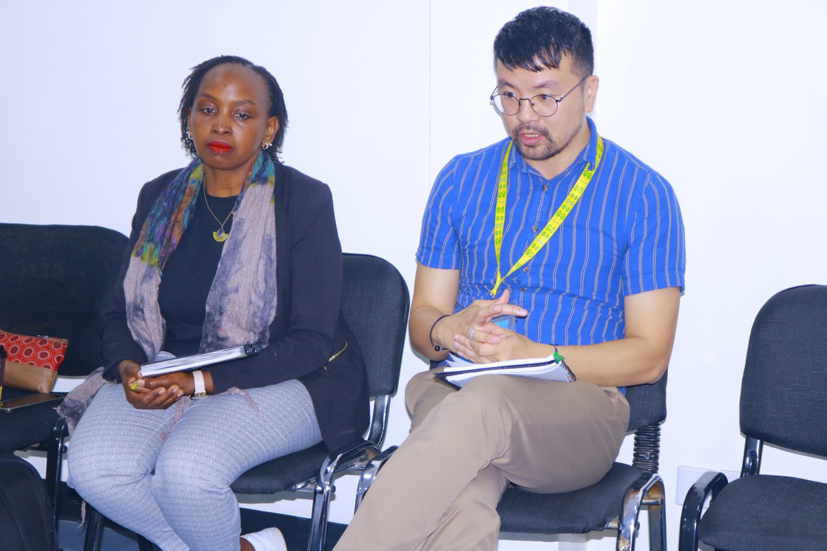 UR_TAIRI's tweet photo. Dr. Emmy Chirchir visited TAIRI Scholars today, engaging with our PhD and Masters students as they showcased their research projects and future innovations.@Uni_Rwanda @IDRC_CRDI https://t.co/cRyL6VF0w1