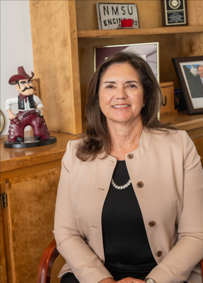 NMSU_engineer's tweet image. Patricia Sullivan will serve as interim vice president for Research, Creativity and Economic Development following the retirement Sept. 1 of current Vice President Luis Cifuentes. Sullivan will also continue to serve as interim director of NMSU’s Physical Science Laboratory.