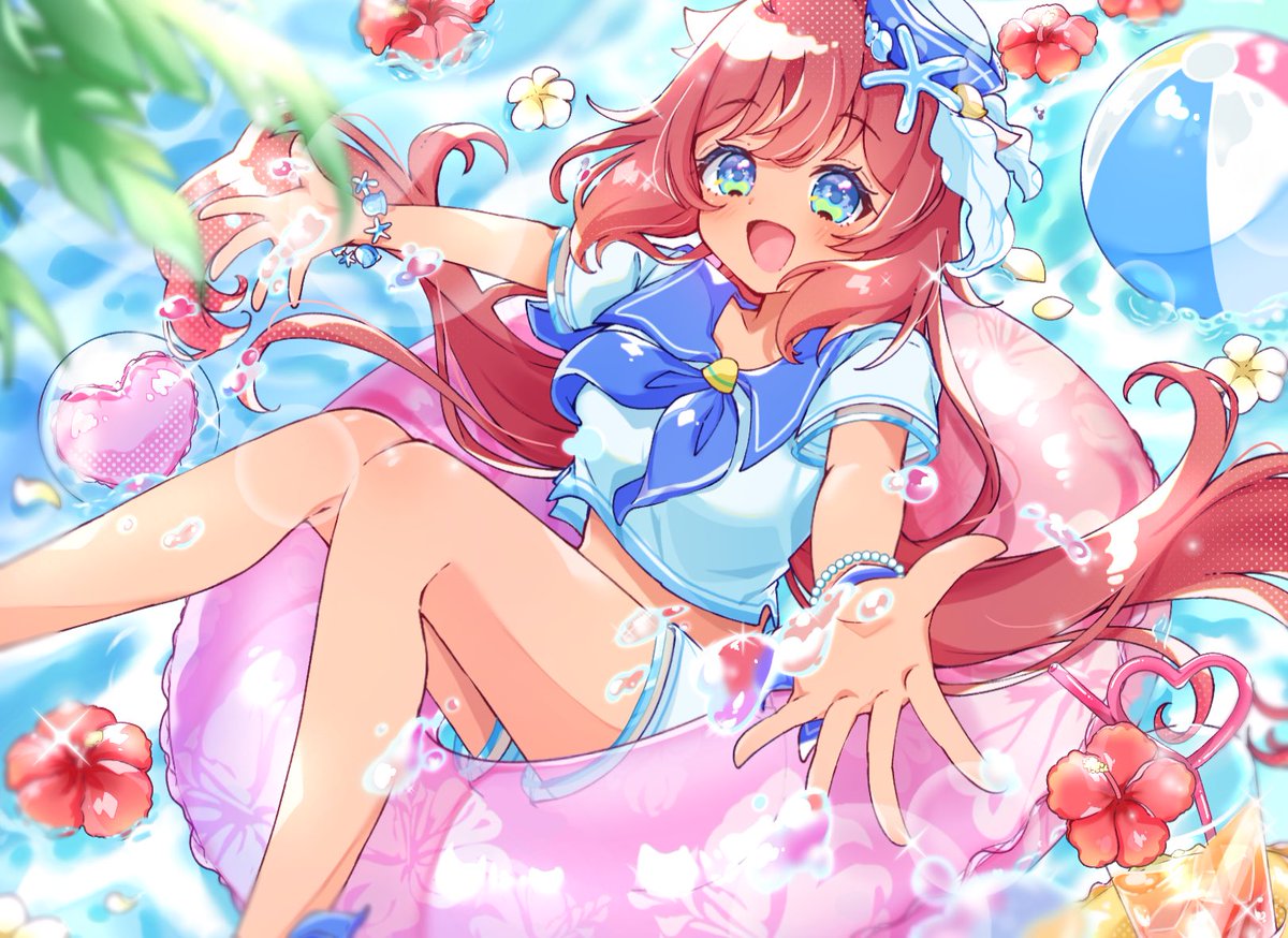 _mi_blan's tweet photo. 🫧🌺 #与那国緋花里生誕祭2025 🌺🫧 https://t.co/pHtxBIJVUz