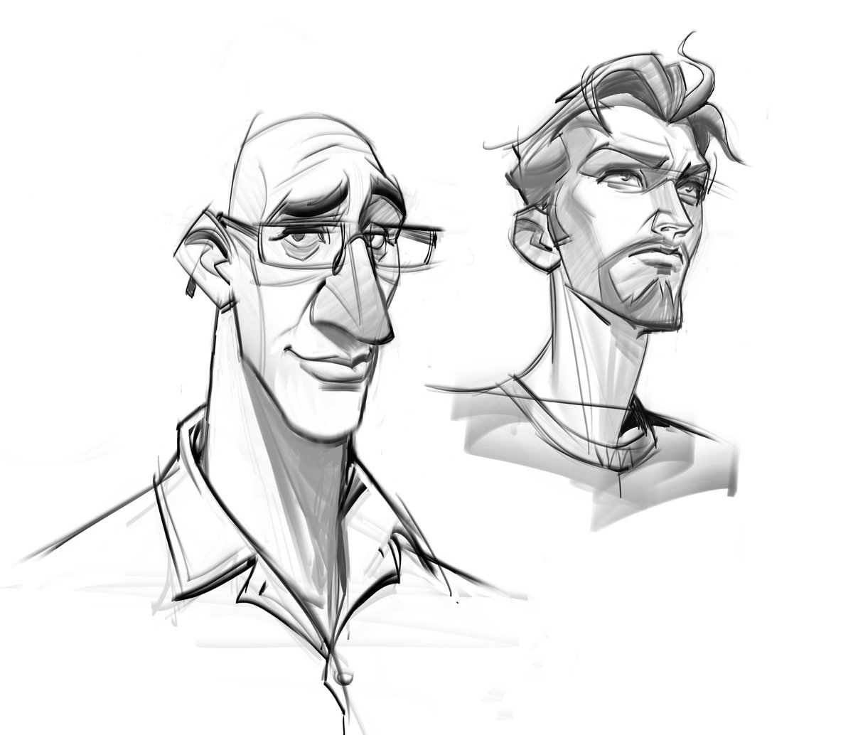 saqomolo's tweet image. Out of my head doodles! #characterdesign #cartoons #expression #gesturedrawing #lineart #animation #illustration #proportions #faces #gottogetbetter #conceptart #drawing