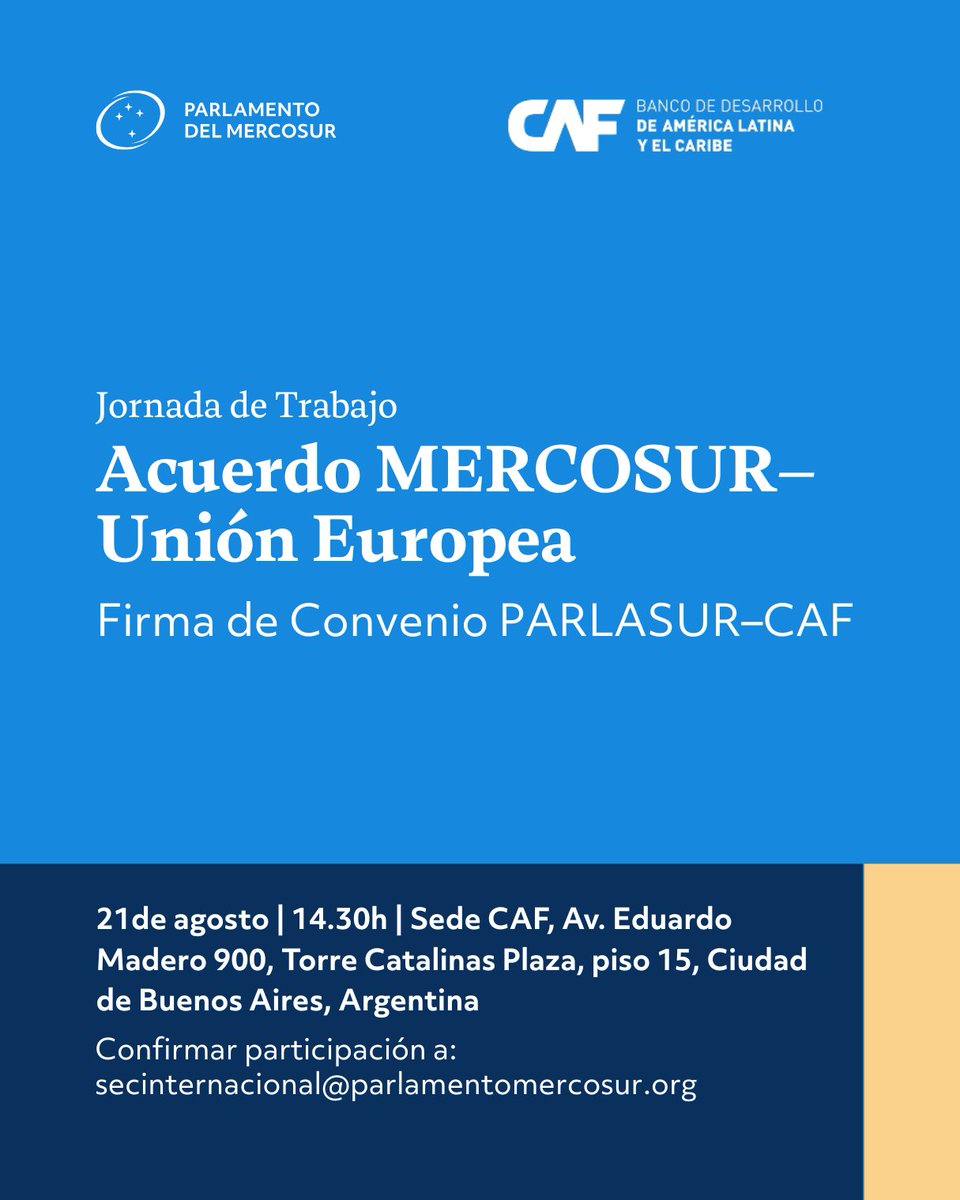 Parlamento MERCOSUR tweet media